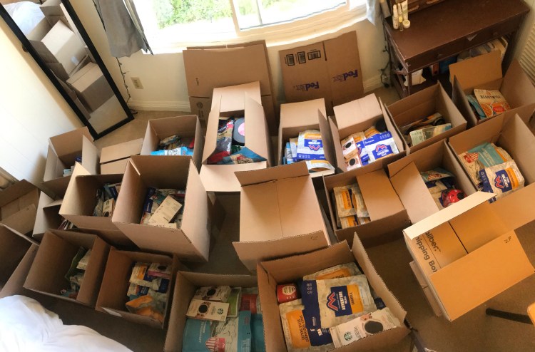 27 boxes ready to mail out